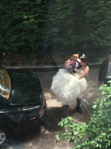 China bride and groom